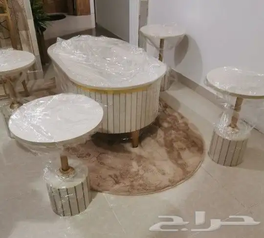 طقم طاولات قهوة 4   1 8