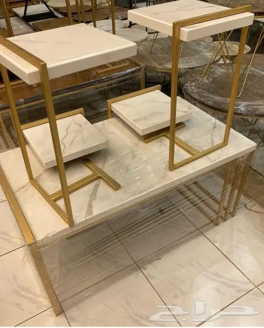 طقم طاولات قهوة 4   1 1