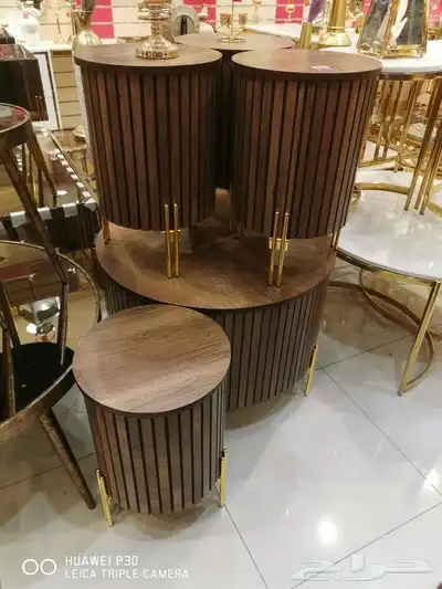 طقم طاولات قهوة 4   1 19