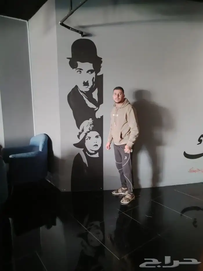 رسام الرياض احترافى رسم لاونج مطاعم وكافيهات 11