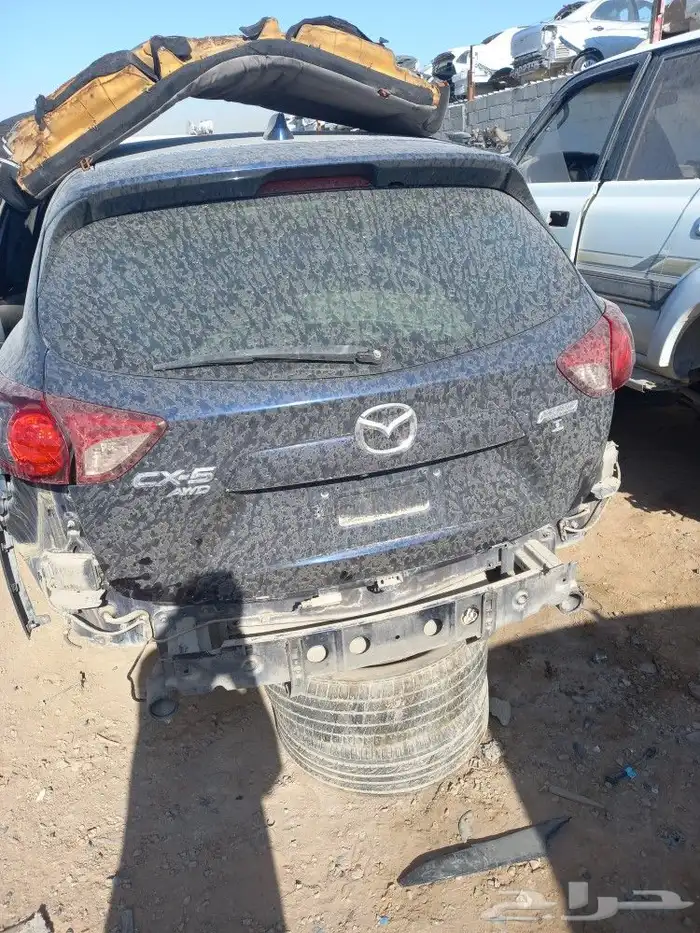 قطع غيار ماذدا 5 وماذدا 3 و 9 تشليح الحاير الرياض 2015 3