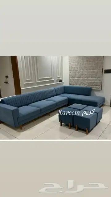 تفصيل وتنجيد وصيانه(كنب.ستاره.مساند.جلسات) قسم مقاولات(بديل 6