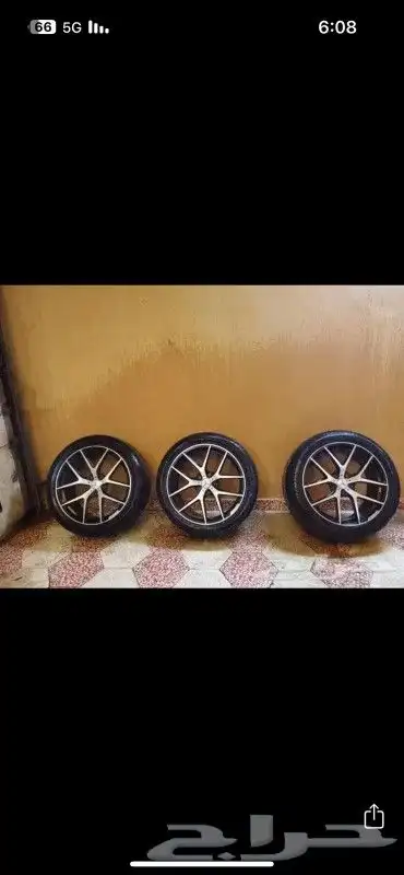 جنوط جي كلاس اصلي وكاله عدد 3 والجنط السبير 0