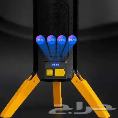 مصباح كشاف بإضاءة متعددة الأوضاع قابل للشحن (W5165-2) 4