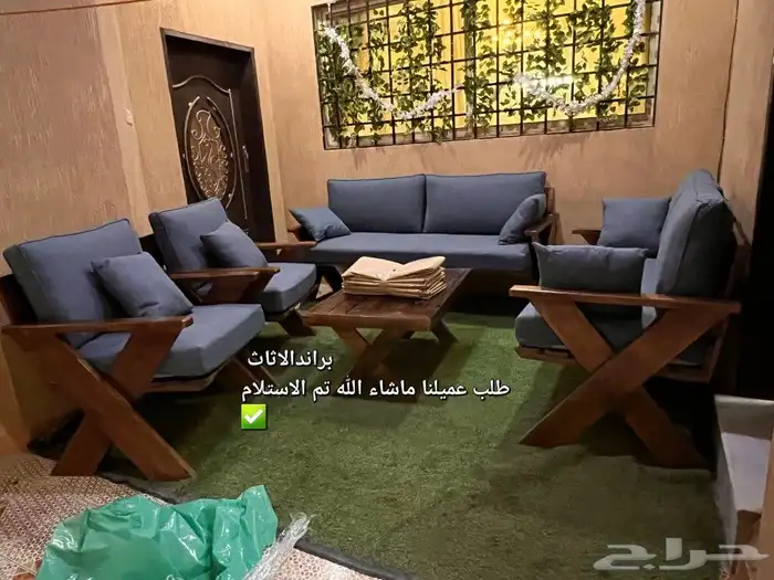 جلسات خارجي كرسي خشب 6