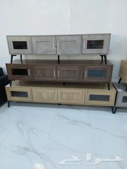 طاولات تلفزيون بأشكال متعدده 11