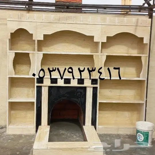 تركيب مشبات مجالس تراث طين تراثي آثل 15