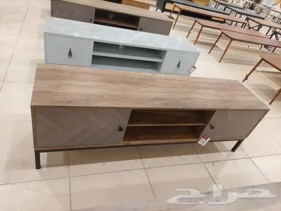 طاولات تلفزيون بأشكال متعدده 9