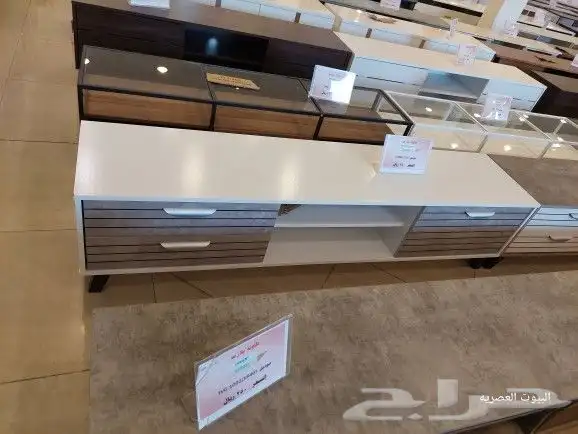 طاولات تلفزيون بأشكال متعدده 14