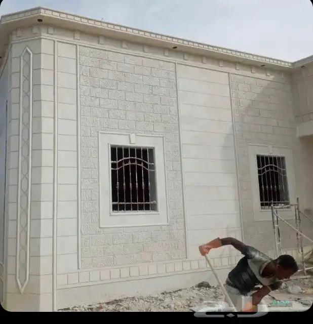 معلم كسر رخام اسباني درجة أولى وابطحاءالرياض بديل الحجر الطب 16