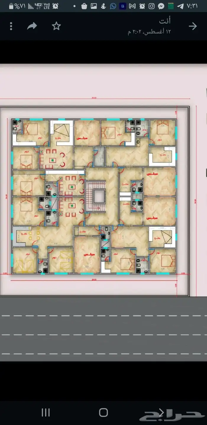 مهندس معماري مخططات معماري بجدة عمل مخططات المباني مهندس 8