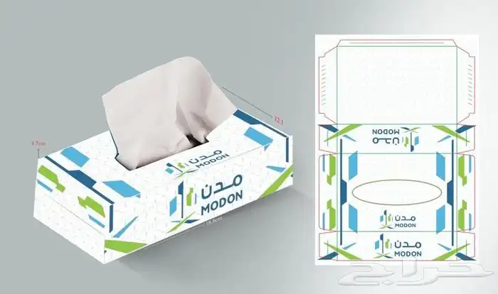 عاب مناديل مطبوعة باسم الشركة 6