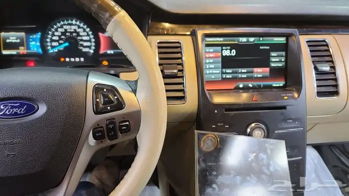 تغيير شاشة اللمس فورد فلكس 13 الى 18 ابولؤي 1