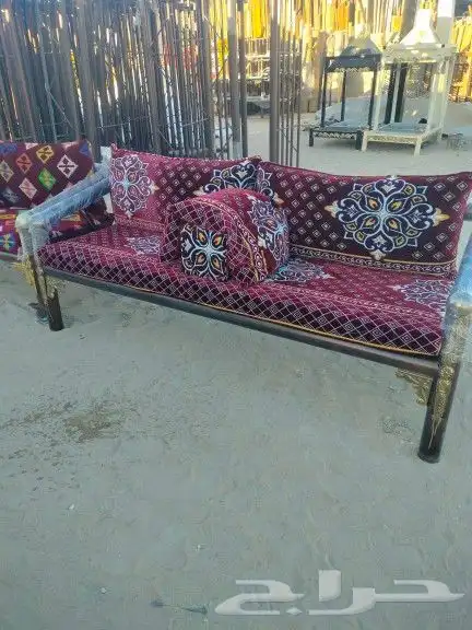 كراسي حديد كفرات وبدون كفرات 2