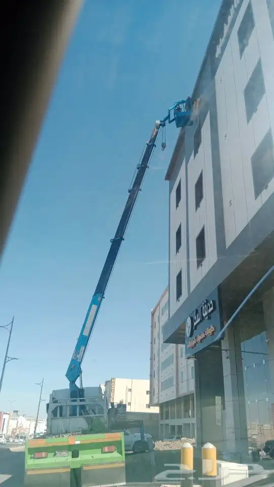 كرين 7 طن للاجار Seven ton crane for rent 0