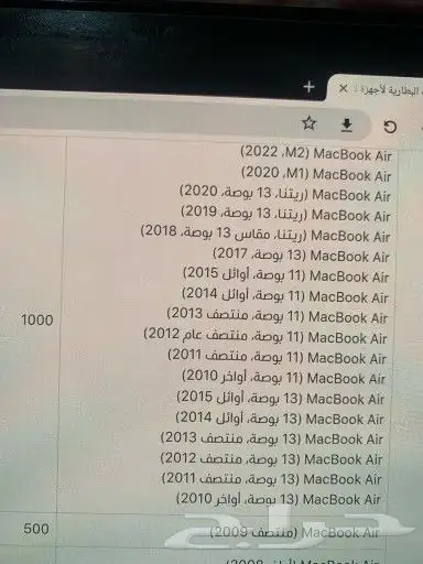 ماك بوك اير 11 انش 3