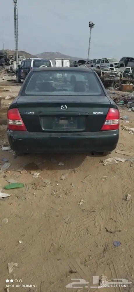 ماذا 323 2001للبيع قطع غيار فقط 0