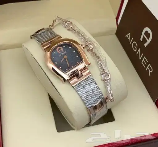 ساعات رجالي و نسائي درجه اولى طبق الأصل ضمان سنه ضد الماء 33