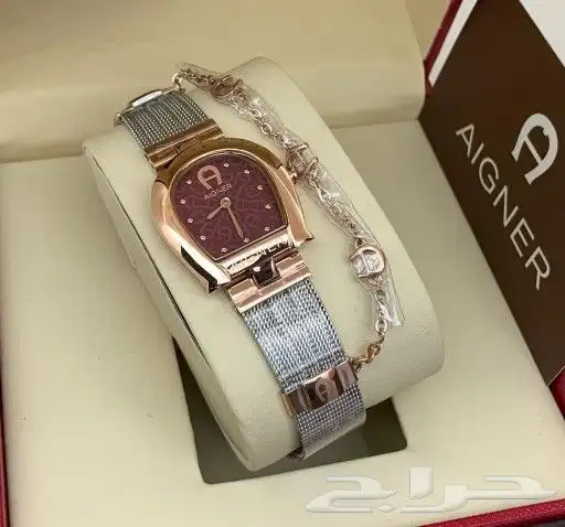 ساعات رجالي و نسائي درجه اولى طبق الأصل ضمان سنه ضد الماء 32