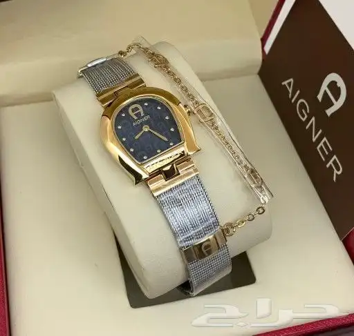 ساعات رجالي و نسائي درجه اولى طبق الأصل ضمان سنه ضد الماء 34