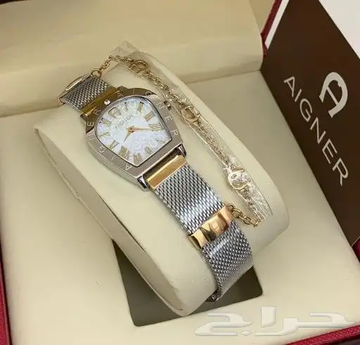 ساعات رجالي و نسائي درجه اولى طبق الأصل ضمان سنه ضد الماء 35