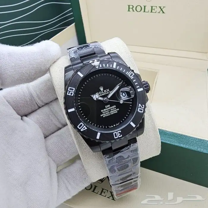 ساعات رجالي و نسائي درجه اولى طبق الأصل ضمان سنه ضد الماء 45