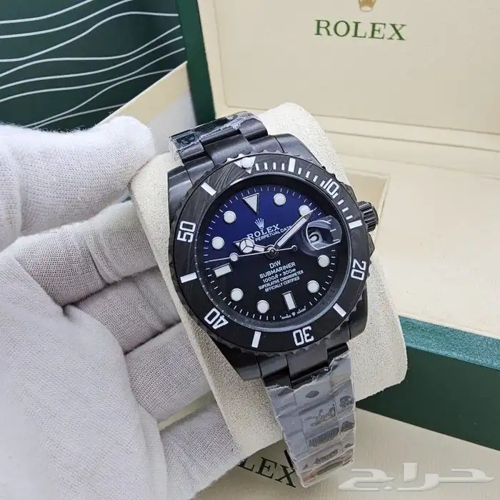 ساعات رجالي و نسائي درجه اولى طبق الأصل ضمان سنه ضد الماء 41