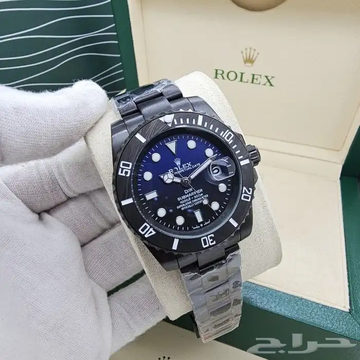 ساعات رجالي و نسائي درجه اولى طبق الأصل ضمان سنه ضد الماء 43