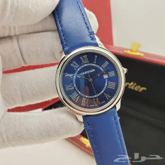 ساعات رجالي و نسائي درجه اولى طبق الأصل ضمان سنه ضد الماء 8