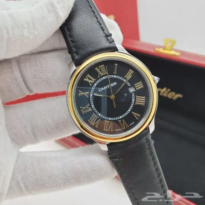 ساعات رجالي و نسائي درجه اولى طبق الأصل ضمان سنه ضد الماء 9