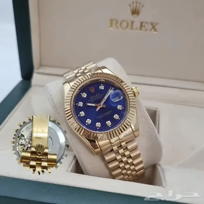 ساعات رجالي و نسائي درجه اولى طبق الأصل ضمان سنه ضد الماء 20