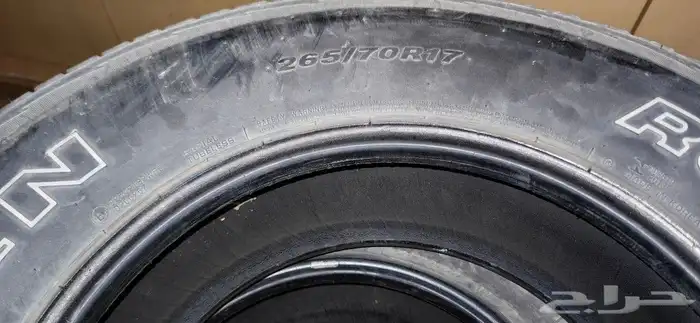 كفرات جمس مقاس 17 مستعمل 1