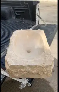 مغاسل حجر طبيعي نحت ديكور 3