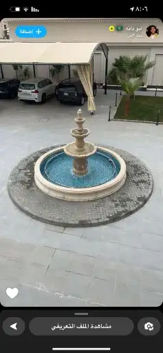 مغاسل حجر طبيعي نحت ديكور 8