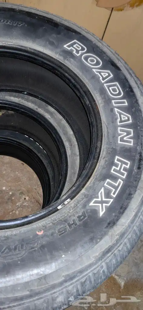 كفرات جمس مقاس 17 مستعمل 3