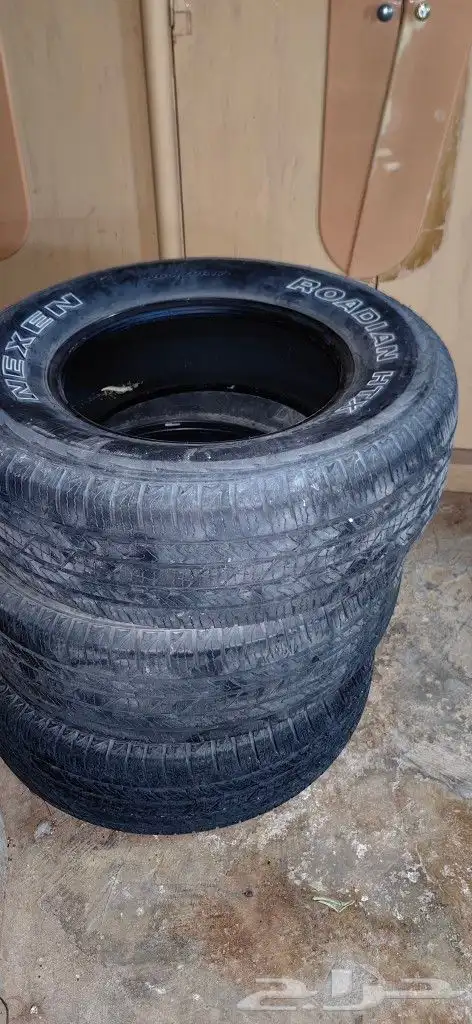 كفرات جمس مقاس 17 مستعمل 4