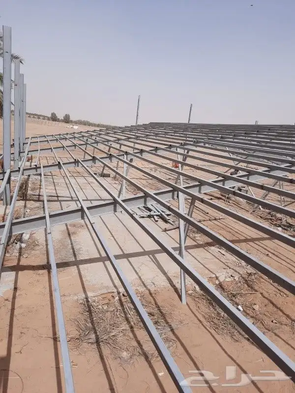 إنشاء هياكل معدنية ومخازن ومستودعات هناجر ساندوتش بانل 6