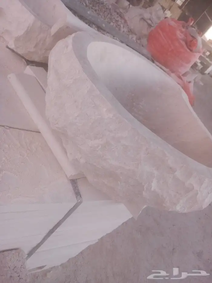 مغاسل حجر طبيعي نحت ديكور 6