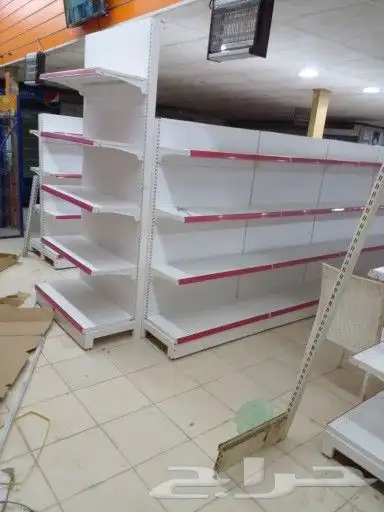 رفوف بقالة ومستودعات 0