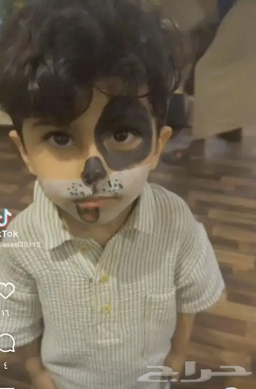 رسم ع الوجه ومهرجه وشخصبات كرتونيه 3