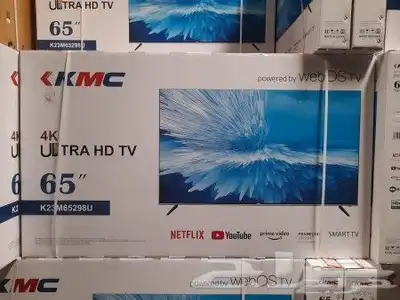 شاشات كي أم سي KMC وبس رسيفر داخلي 4K متوفرة لدينا 3