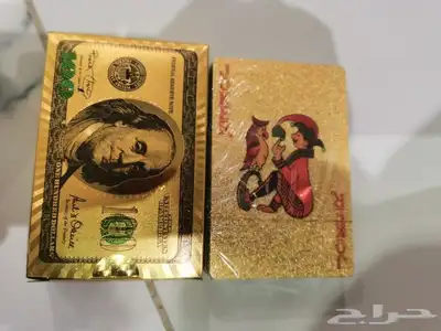 ورق بلوت باصرة ذهبي غير قابل للقطع 0