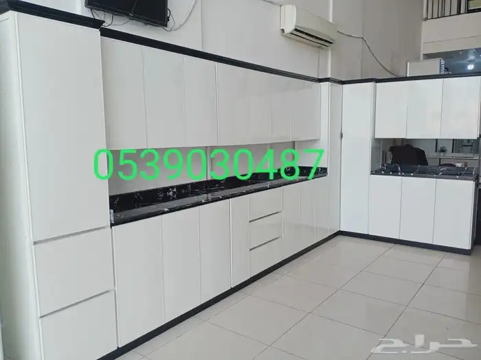مطابخ جديده جاهز معدل تفصيل عمق 50 سم صاج الأماني 0