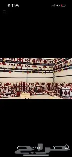 بيت شعر هيكل لحوش خيام ملكيه بلحوش بلستراحه بسطح سهلت الفك 0
