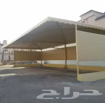 مظلات بنل مظلات قماش هناجر سواتر وجميع اعمال الحدادة 5