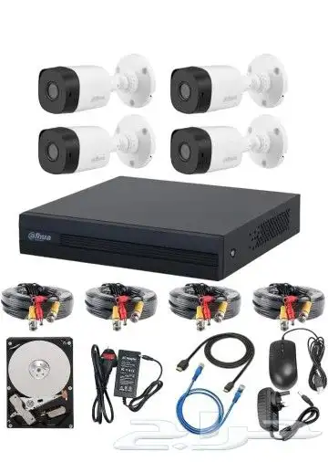 تركيب كاميرات المراقبة وشبكات الأنترنت والسنترالات 5