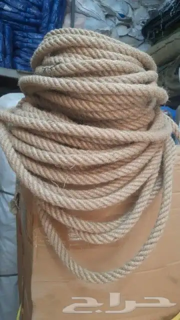 قماش خيش حبال خيش ليف قطن ديكورات داخليه وخارجي 6