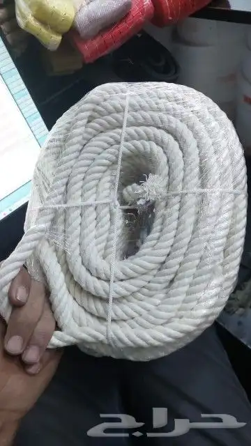 قماش خيش حبال خيش ليف قطن ديكورات داخليه وخارجي 3