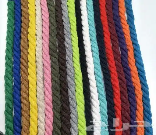 قماش خيش حبال خيش ليف قطن ديكورات داخليه وخارجي 10