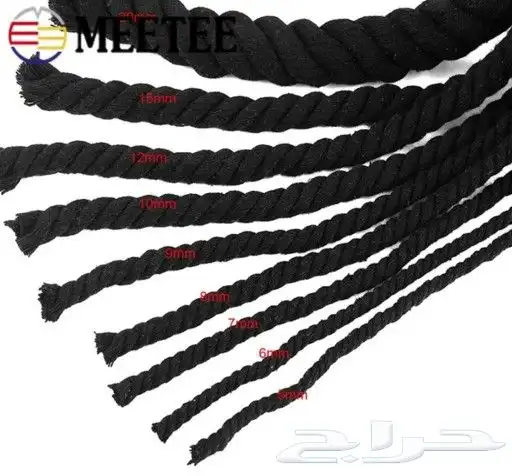 قماش خيش حبال خيش ليف قطن ديكورات داخليه وخارجي 12